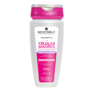 Shampoo Con Celulas Madres Antipolución 400 mL Maxybelt