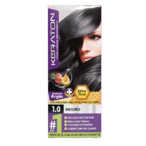 Tinte Keraton 60 mL Negro 1.0