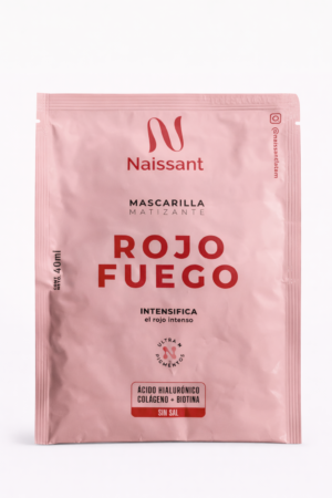 Mascarilla Matizante Rojo Fuego 40 mL Naissant