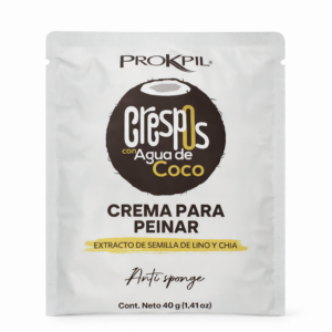 Crema Para Peinar Crespos Con Agua De Coco 40g Prokpil