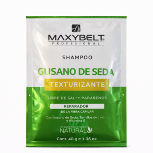 Shampoo Gusano De Seda Texturizante 40g Maxybelt