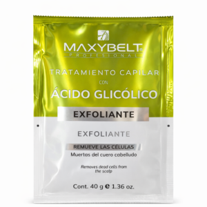 Tratamiento Capilar Con Acido Glicolico 40g Maxybelt