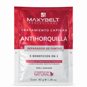 Tratamiento Capilar Antihorquilla Reparador De Puntas 40g Maxybelt