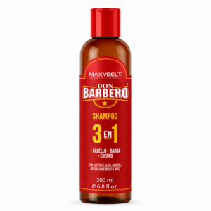 Shampoo 3 En 1 Don Barbero 200 mL