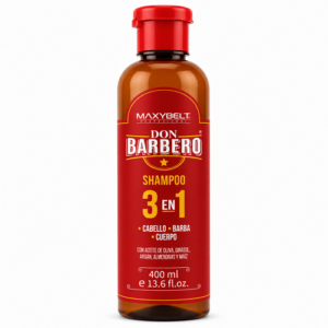 Shampoo 3 En 1 Don Barbero 400 mL