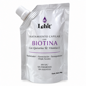 Tratamiento Capilar Con Biotina Doypack Lehit 90 g