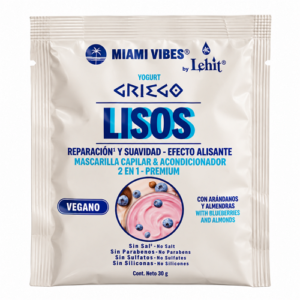 Mascarilla Capilar Yogurt Griego Lisos 30g Lehit