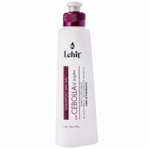 Shampoo Sin Sal Con Cebolla & Jengibre 300 g Lehit