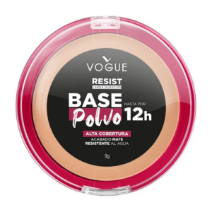 Polvo Base Resist Larga Duración 9g Natural Vogue