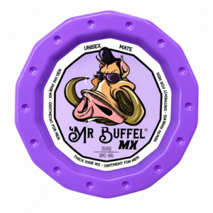 Cera Mr Buffel Morada Con Minoxidil 150 gr