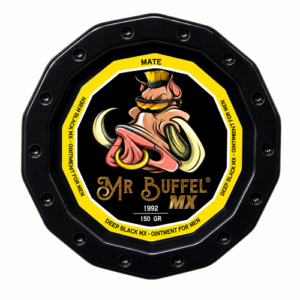 Cera Mr Buffel Negra Con Minoxidil 150 gr