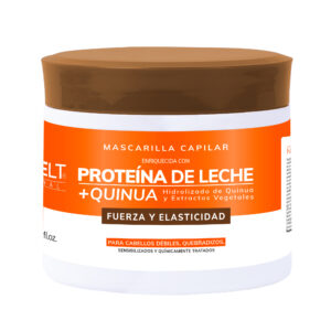 Mascarilla Capilar Enriquecida Con Proteina De Leche Mas Quinua Maxybelt 400 mL