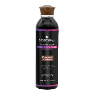 Shampoo Tono Sobre Tono Chocolate Carioca Maxybelt 200 mL