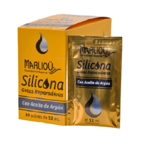 Silicona Gotas Reparadoras Marliou 12 mL