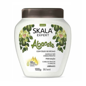 Skala Abacate Con Oleo de Rícino 1000 g
