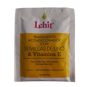 Tratamiento Acondicionador Con Semillas De Lino & Vitamina E Lehit 30 g