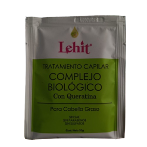 Tratamiento Capilar Complejo Biológico Con Queratina Lehit 30 g