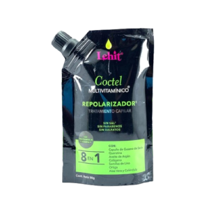 Tratamiento Capilar Coctel Multivitaminico 8 en 1 Doypack Lehit 90 g