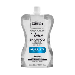 Tono Sobre Tono Shampoo Azul Plata Radiante Lissia 30 g