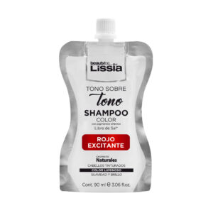Shampoo Color Rojo Exitante Lissia 30g