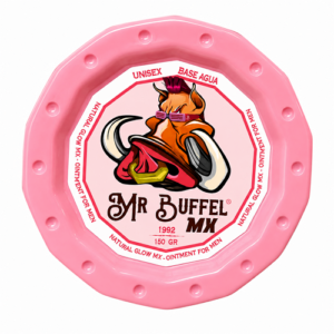Cera Mr Buffel Rosada Con Minoxidil 150 gr