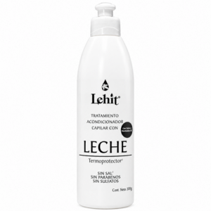 Tratamiento Acondicionador Capilar Con Leche Termoprotector Lehit 300 g
