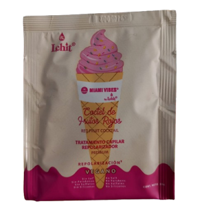 Repolarizador Coctel De Frutos Rojos Miamis Vibes x 30g Lehit