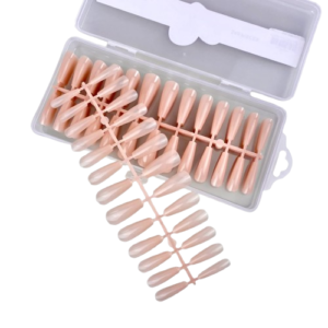 Uñas Press On Meidum Coffin Rosadas X 240 Piezas Mara