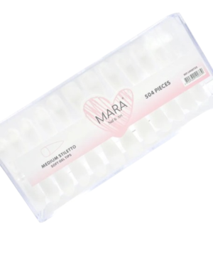 Uñas Press On Medium Stiletto X 504 Piezas Mara