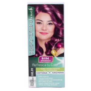 Tinte Keraton Sin Amoniaco 60 mL Violeta Profundo 100.99