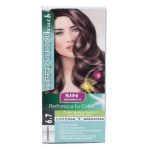 Tinte Keraton Touch Sin Amoniaco 60ml Chocolate 6.7