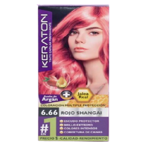 Tinte Keraton 60 mL Rojo Shangai 6.66