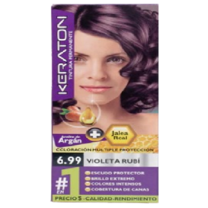 Tinte Keraton 60ml Violeta Rubi 6.99