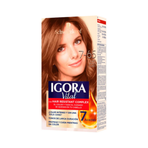 Tinte Igora Vital 7-65 Cafe Moca Claro X 50mL