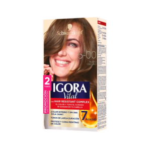 Tinte Igora Vital 6-00 Rubio Oscuro X 50mL