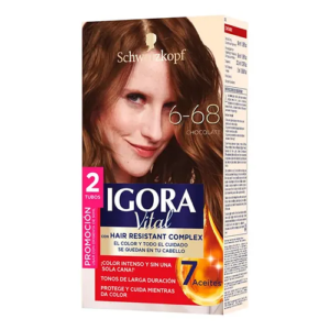 Tinte Igora Vital 5-0 Castaño Claro X 50mL