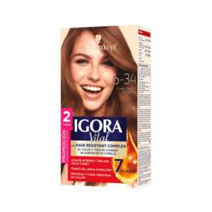 Tinte Igora Vital 6-34 Chocolate Dorado X 50mL