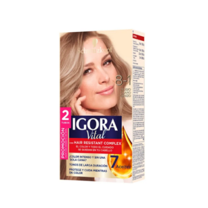 Tinte Igora Vital 8-1 Rubio Claro Cenizo X 50mL