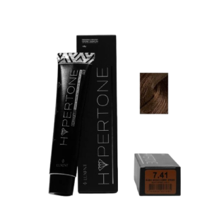 Tinte Luxent HyperTone 60 mL 7.41 Rubio Medio Cobre Cenizo