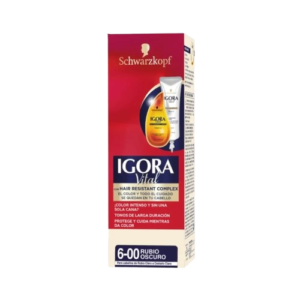 Tinte Igora Vital 6-00 Rubio Oscuro X 50mL