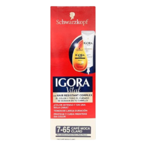 Tinte Igora Vital 7-65 Cafe Moca Claro X 50mL