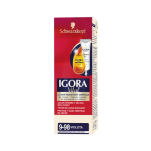 Tinte Igora Vital 9,998 Violeta Rojizo X 50mL