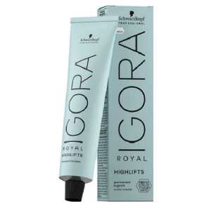 Tinte Igora Royal 60g Rubio Platino Humo Ceniza 10.21