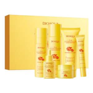 Kit Facial Bioaqua Turmeric Skin Gift Box