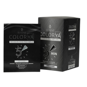 Tintura En Crema Para Cabello Color Yá Castaño Oscuro 15 mL Luxent
