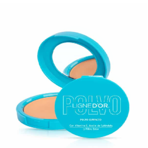 Polvo Compacto De Vitamina E, Aceite De Calendula Y Filtro Solar 14g Tono 4 Ligne D'or