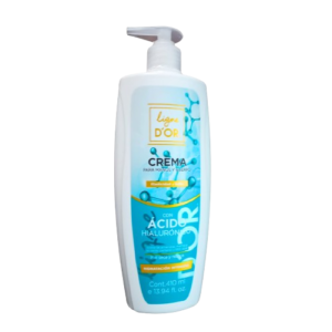 Crema Con Acido Hialuronico Ligne D´or 410 ml