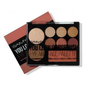 Paleta Compacta Para Ojos Y Rostro 1 Indian Fest 18g Samy