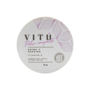 Polvo Compacto Vitamina E 12g Tono 1 Macadamia Vitu
