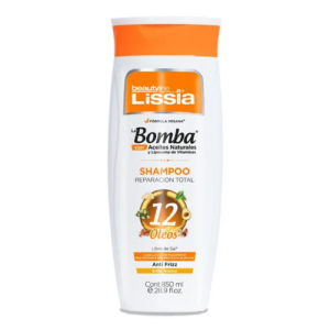Shampoo La Bomba De Vitaminas Con Aceites Naturales 850 mL Lissia